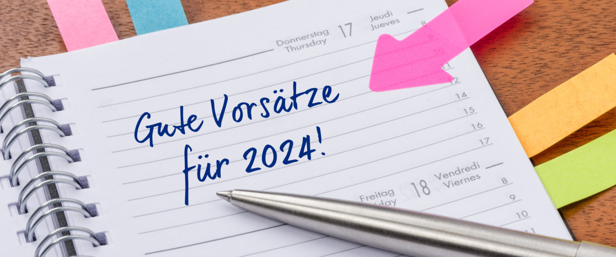 Gute Vorsätze für 2024