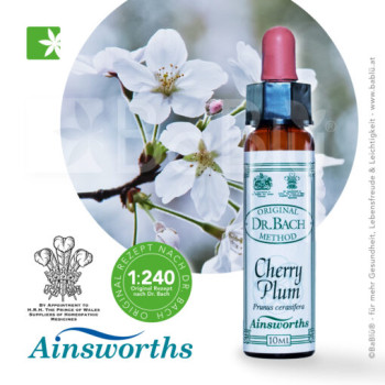 BaBlü® Cherry Plum Bachblütenessenz Ainsworths